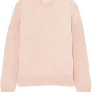NWT • JENNIE LIU Women's Pure Cashmere Long Sleeve Crew Neck Sweater • Small